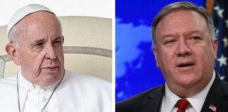 Papa Francisco no recibirá Mike Pompeo en El Vaticano