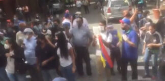 Así estuvo la concentración convocada por Guaidó a la Plaza Morelos