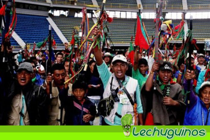 Indígenas llegan a Bogotá para presionar a Iván Duque