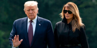 Melania vuelve a desairar en público a Donald Trump