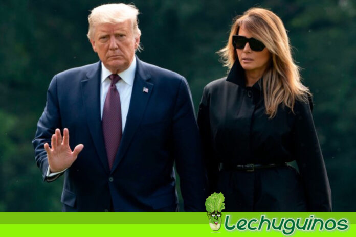 Melania vuelve a desairar en público a Donald Trump