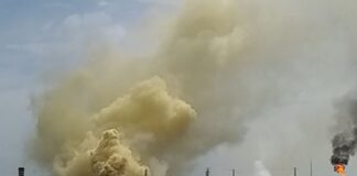 Vea como quedó la refinería de Amuay luego de ser atacada con un misil