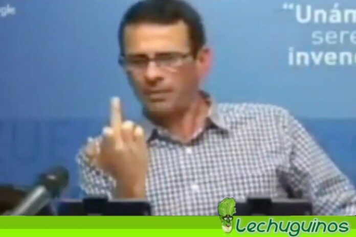 Capriles dice que no es relevante a quien reconozcan en Bruselas o Washington