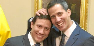 El hermano de Juan Guaidó se anda dando la gran vida en París