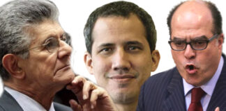 Ramos Allup y Julio Borges se deslindan de Guaidó