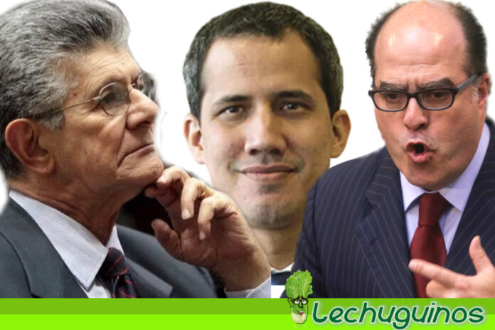 Ramos Allup y Julio Borges se deslindan de Guaidó