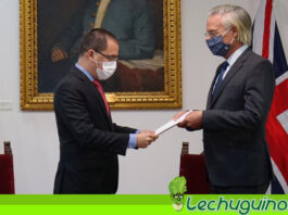 Venezuela entrega Nota de Protesta a Reino Unido en repudio a injerencia en asuntos internos