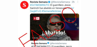 A Jesús Santrich lo mataron en Colombia