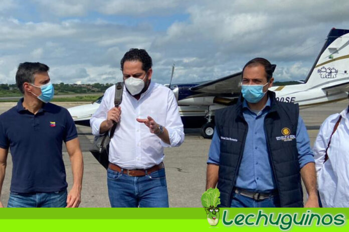 Leopoldo López viajó a Colombia en un avión de una empresa que trabaja para el narcotráfico en ese país