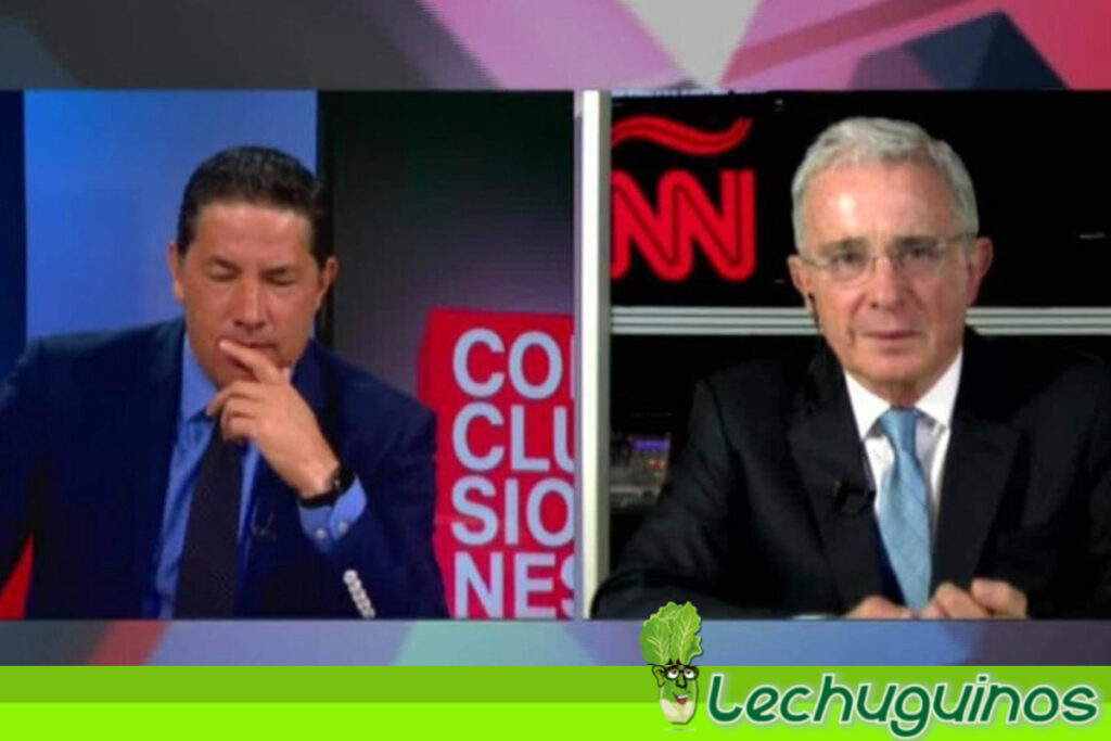 Vea el toma y dame entre Fernando del Rincón y Álvaro Uribe por represión en Colombia