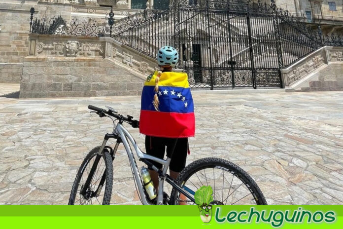 Vea la costosa bicicleta que utiliza Lilian Tintori en España