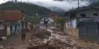 Presidente Maduro declara emergencia en Mérida por fuertes lluvias