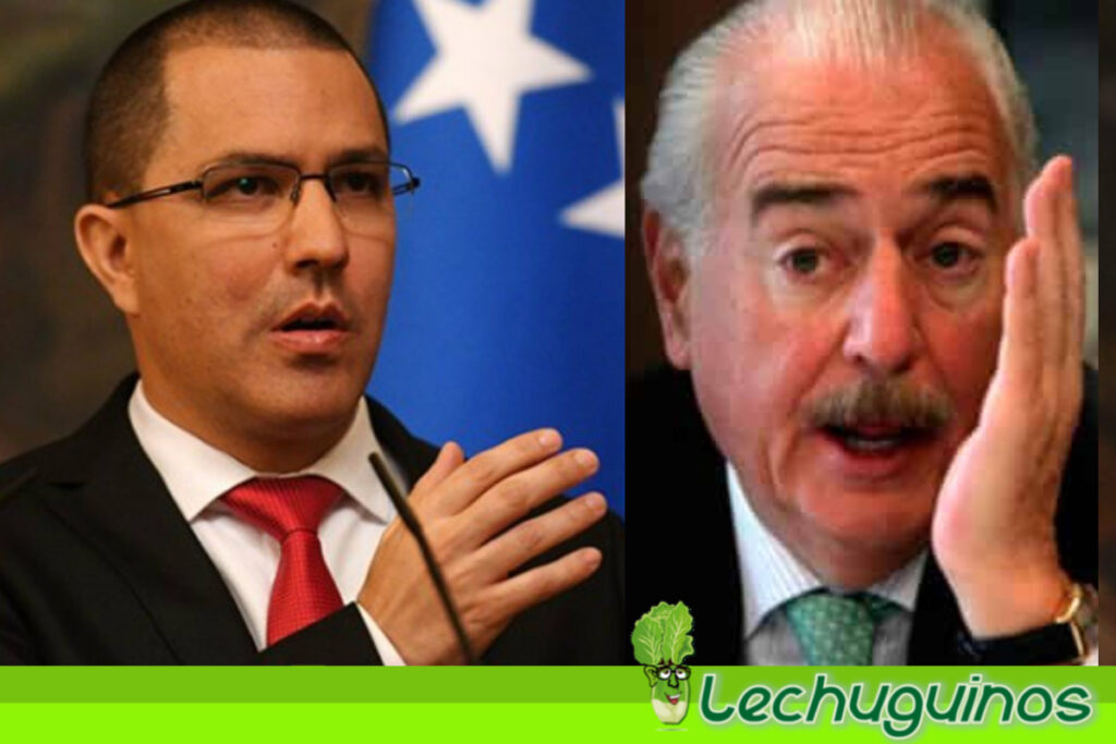 Vea como le respondió el canciller Jorge Arreaza a Andrés Pastrana