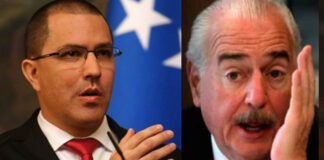 Vea como le respondió el canciller Jorge Arreaza a Andrés Pastrana