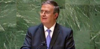 México pide ante la ONU el fin del embargo a Cuba y defiende diálogo en Venezuela