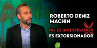 red de extorsión de Roberto Deniz