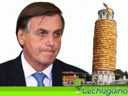 Bolsonaro cree que el monumento italiano Torre de Pisa se llama “Torre de Pizza”