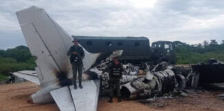 FANB neutralizó nueva aeronave usada por los TANCOL para traficar drogas