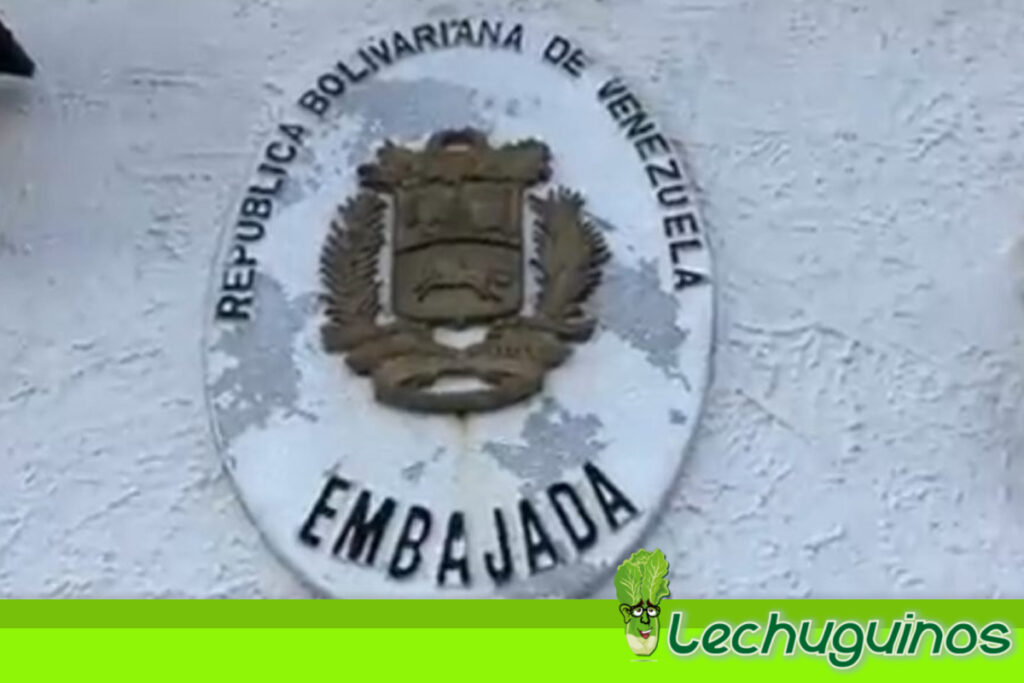 Vea cómo dejaron representantes de Guaidó la embajada de Venezuela en Honduras