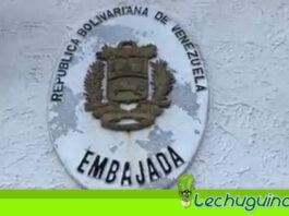 Vea cómo dejaron representantes de Guaidó la embajada de Venezuela en Honduras