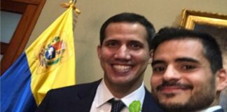 Juan Guaidó y Armando Armas