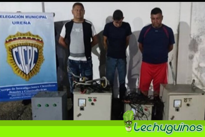 Capturados 3 colombianos por atentar contra el Sistema Eléctrico Nacional en Táchira