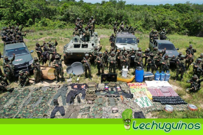 FANB desmanteló campamento de narcotraficantes colombianos en Táchira