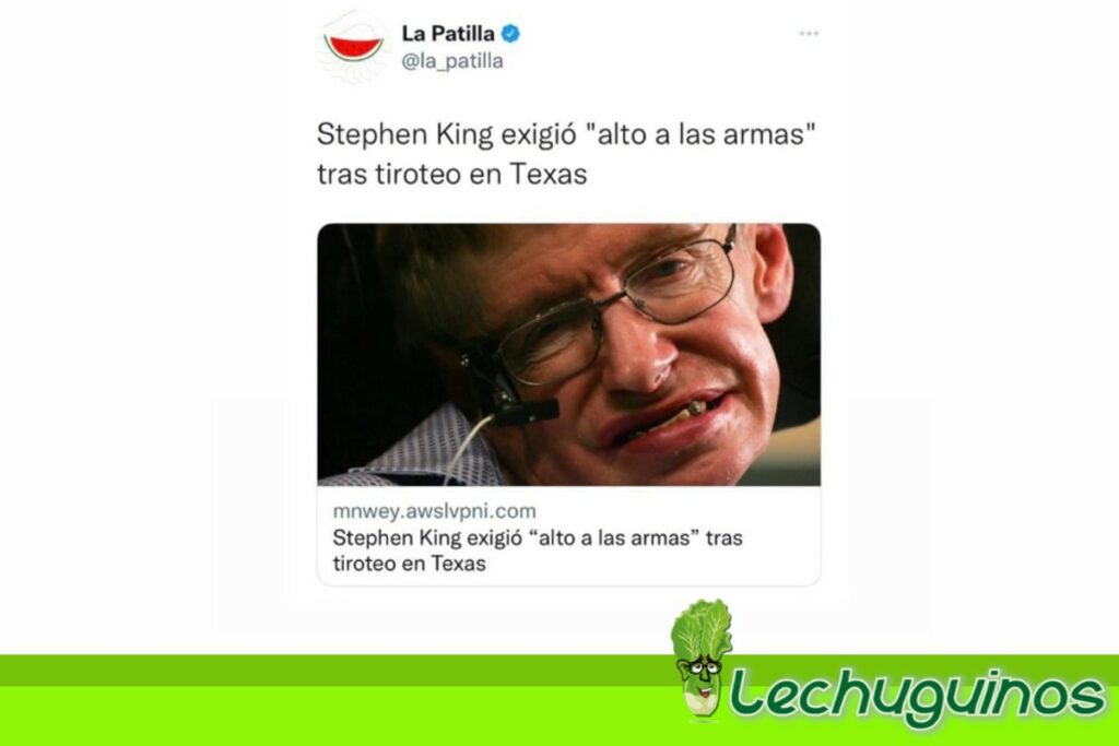 La Patilla metió la pata y puso a declarar a Stephen Hawking desde el más allá