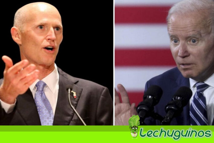 Senador Rick Scott etiqueta a Biden de “incapacitado” y pide su renuncia