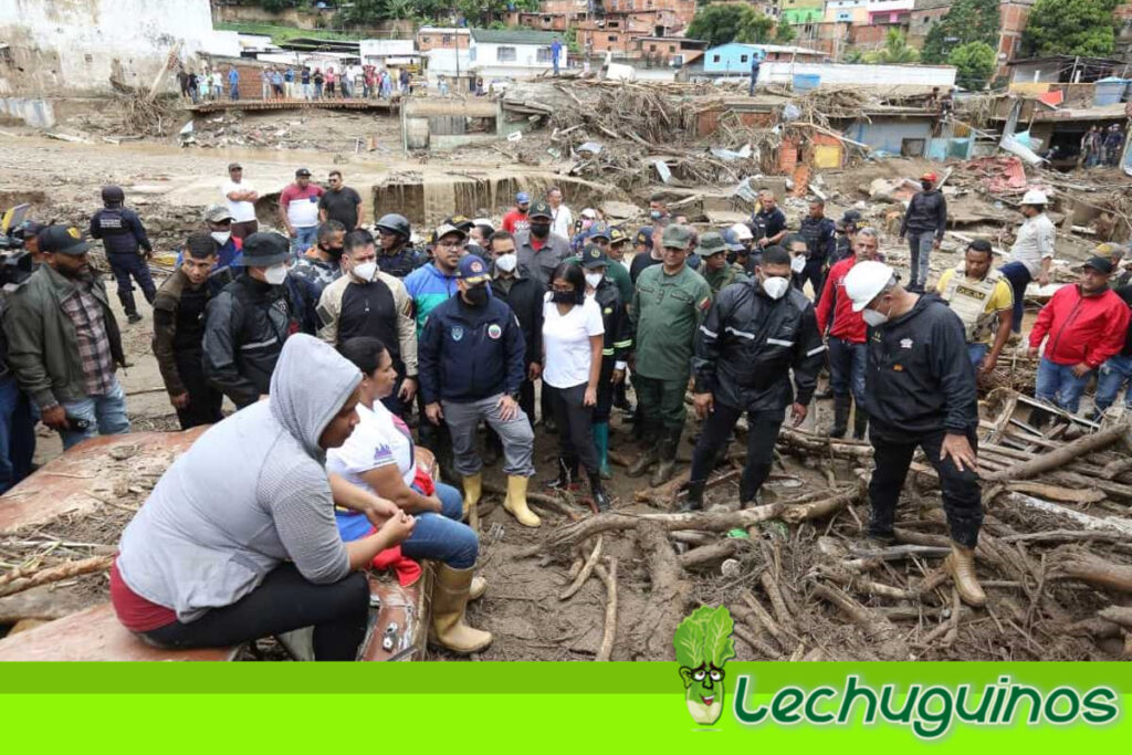Aumenta a 22 las personas fallecidas y más de 52 desaparecidos por deslave en Las Tejerías