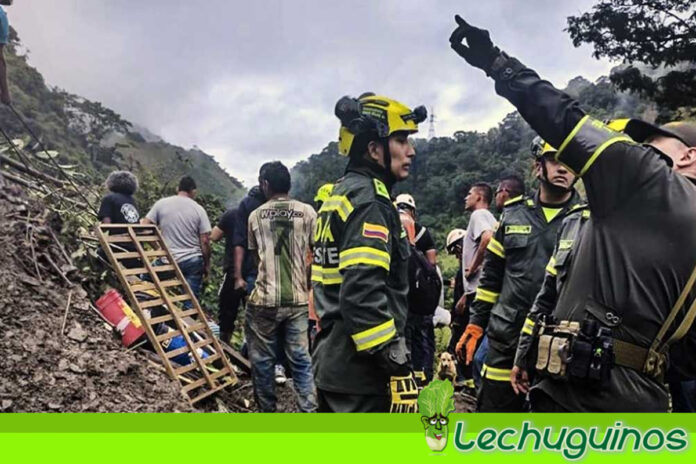 Deslizamiento de tierra en Colombia deja 11 muertos y 10 heridos