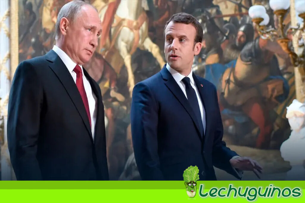 Macron afirma que diálogo con Putin garantizará proceso de paz en Ucrania