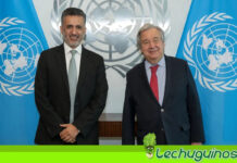 Sacha Llorenti repudió secuestro de Alex Saab en reunión con Antonio Guterres