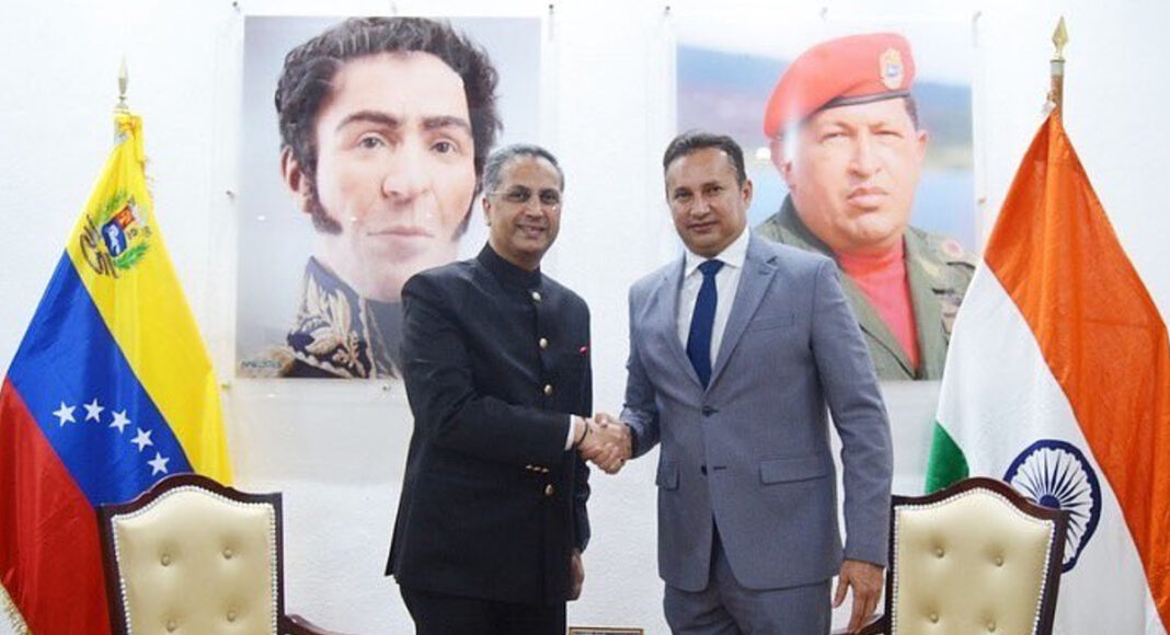 Venezuela e India establecen acuerdos para impulsar el desarrollo económico